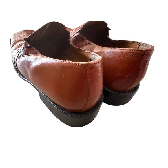 Stacey Adam’s leather snake skin dress shoes men’s sz 10 dressy event - Picture 9 of 13